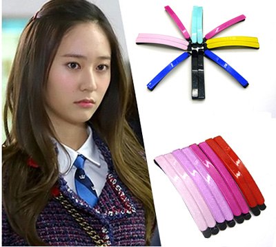 韩国潮流Aznavour正品发饰继承者们郑秀晶同款一字型发夹对夹(2个装)