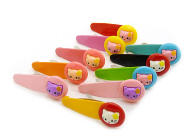 韩版儿童发夹发卡 发饰头饰 可爱卡通猫咪发夹小孩发夹 -宝宝BB夹