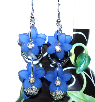 亚太复古流行亮钻烫金珍珠耳环