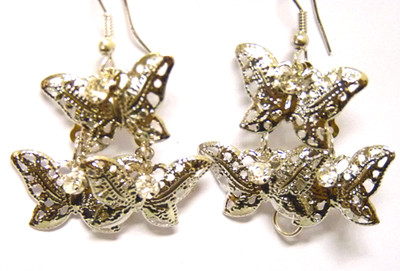 时尚蝴蝶之恋/耳环