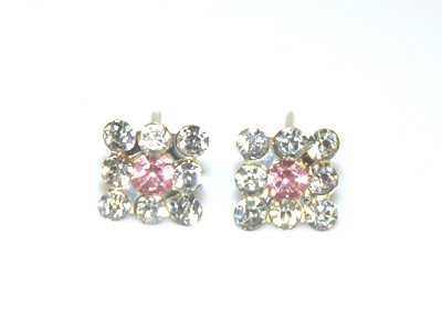 简约大方镶钻系列/耳钉