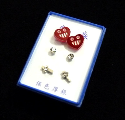 时尚个性12款耳饰三件套