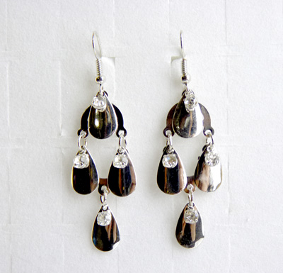 韩款镶钻耳环超人气创意流行明星款