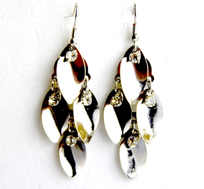 韩款镶钻耳环超人气创意流行明星款