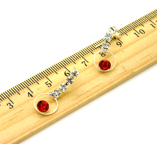 钻石环气质耳饰 美一天美一饰潮流耳坠