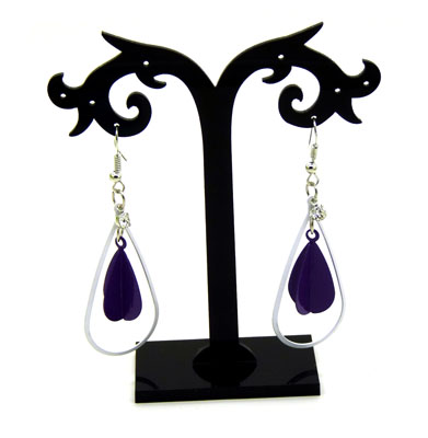 耳坠新款 多种色彩 潮流长款耳坠/夜店流行/ 超闪耀