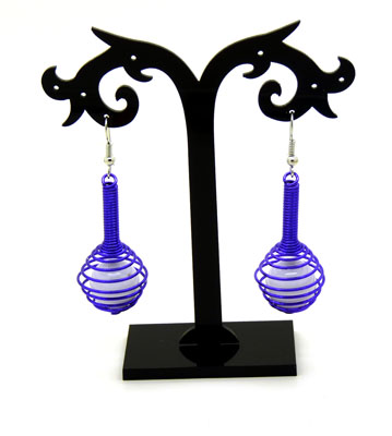 耳坠新款 多种色彩 潮流长款耳坠/夜店流行/ 超闪耀