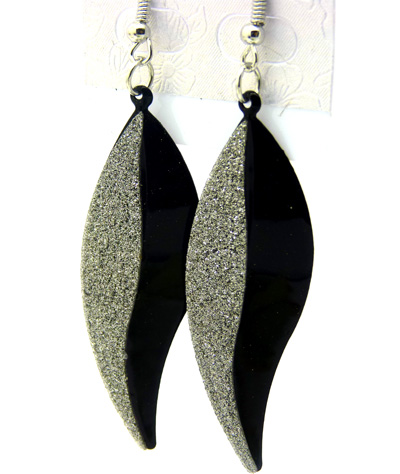 韩版风韵磨砂耳饰耳环 时尚阴阳设计理念 彰显炫丽耳饰耳坠