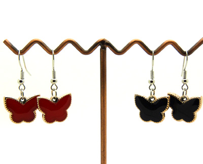 明星耳饰 韩国时尚气质耳环 欧美风复古耳坠 蝴蝶耳环饰品