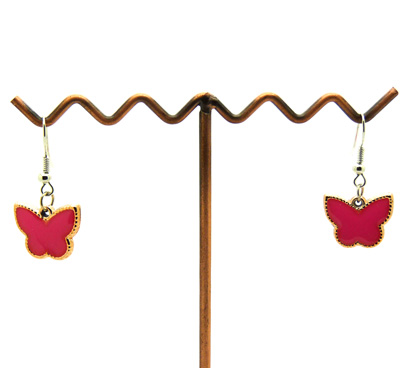 明星耳饰 韩国时尚气质耳环 欧美风复古耳坠 蝴蝶耳环饰品