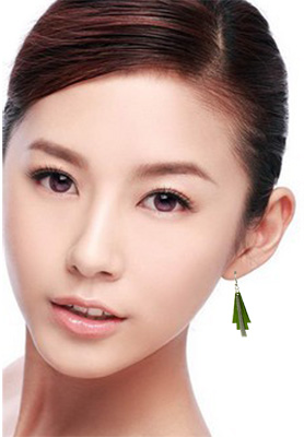 韩版耳饰 时尚合金耳坠 磨砂潮流个性耳环 炫丽耳钉耳饰	