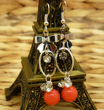 韩版耳环 时尚防过敏水钻珍珠球耳钉耳坠合金气质满钻耳饰新款