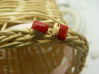 韩国时尚个性合金简约复古耳钉 小苹果耳环时尚猫头耳饰品 女士潮流耳钉