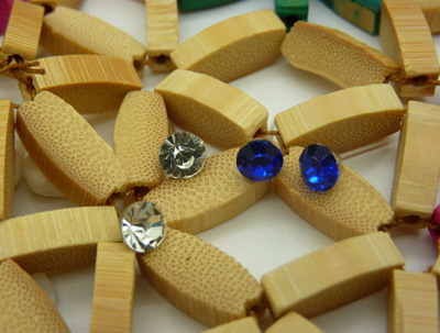 全网最低价炫彩水钻防过敏针韩版耳钉地摊小饰品批发 首饰韩版镶钻锆石1号