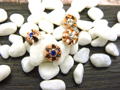 潮流时尚个性女孩耳饰品 舞蝶锆石耳钉 韩版潮流耳钉 时尚合金耳钉