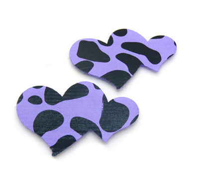 韩版头饰配饰女 发饰儿童刘海贴可爱魔术贴 简单心型发帖碎发贴 -魔法贴2支装