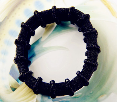 韩版新款高弹竹节皮筋