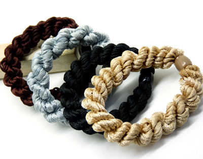 韩版毛毛虫皮筋  时尚发圈 螺旋头绳 头扎发饰头饰