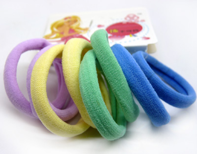 糖果色皮筋8根皮筋 可爱女士扎头发头绳发绳 学生发饰头饰品