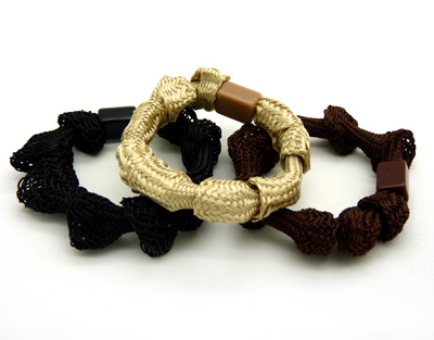 新款韩国品质高弹性竹节扎头绳皮筋 饰 麻绳头饰韩版