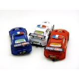 仿真警车跑车玩具 新奇特玩具车 -新款拉线警车991-08