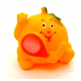 水果捏捏叫玩具  婴儿戏水玩具 皮响 皮叫/水果皮叫