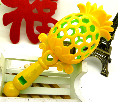 儿童小菠萝摇铃玩具 乐器...