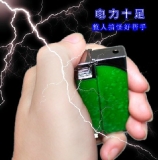 搞怪必备良品 /双用电人防风打火机