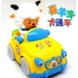 孩子的最好礼物 喜洋洋卡通车 喜羊羊电动车 喜洋洋玩具车 777-8
