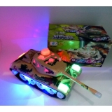 新年礼品  爆炫灯光 电动音乐万向坦克雄风NO.2039