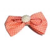 韩版蝴蝶结发饰蝴蝶结压夹布艺蝴蝶结压夹