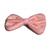 新款时尚百搭时尚甜美可爱珍珠水钻雪纺蝴蝶结压夹边夹头饰