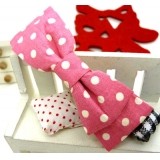 韩国新款 布艺大蝴蝶结压夹 发夹 顶夹 边夹 头夹----压夹