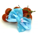 韩版手工布艺爱心点蝴蝶结发夹 韩版发饰品压夹边夹 时尚潮流爱心压夹