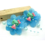 特价心型 儿童头饰压夹韩国宝宝可爱珍珠卡通凯蒂猫头花发夹 水晶发夹