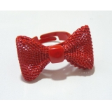 韩国蝴蝶结明星戒指（蝴蝶结D）