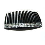时尚三排水钻梳夹