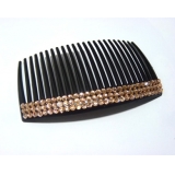 时尚三排水钻梳夹