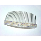 时尚三排水钻梳夹