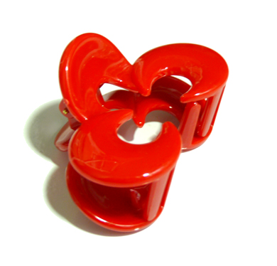 新款塑料花瓣爪夹