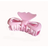 新款时尚蝶尾篓空爪夹