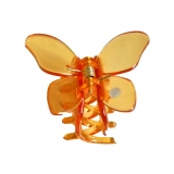 新款水晶蝴蝶质感爪夹