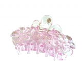 新款水晶三朵花水晶爪夹