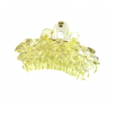 新款水晶三朵花水晶爪夹