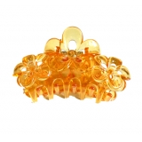 新款水晶三朵花水晶爪夹