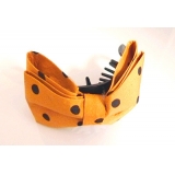 五彩缤纷布艺花点蝴蝶之恋/香蕉夹