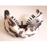 五彩缤纷布艺豹花蝴蝶之恋/香蕉夹