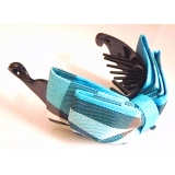 五彩缤纷布艺格子花蝴蝶之恋/香蕉夹