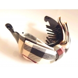 五彩缤纷布艺格子花蝴蝶之恋/香蕉夹