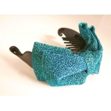 五彩缤纷布艺宝蓝蝴蝶之恋/香蕉夹